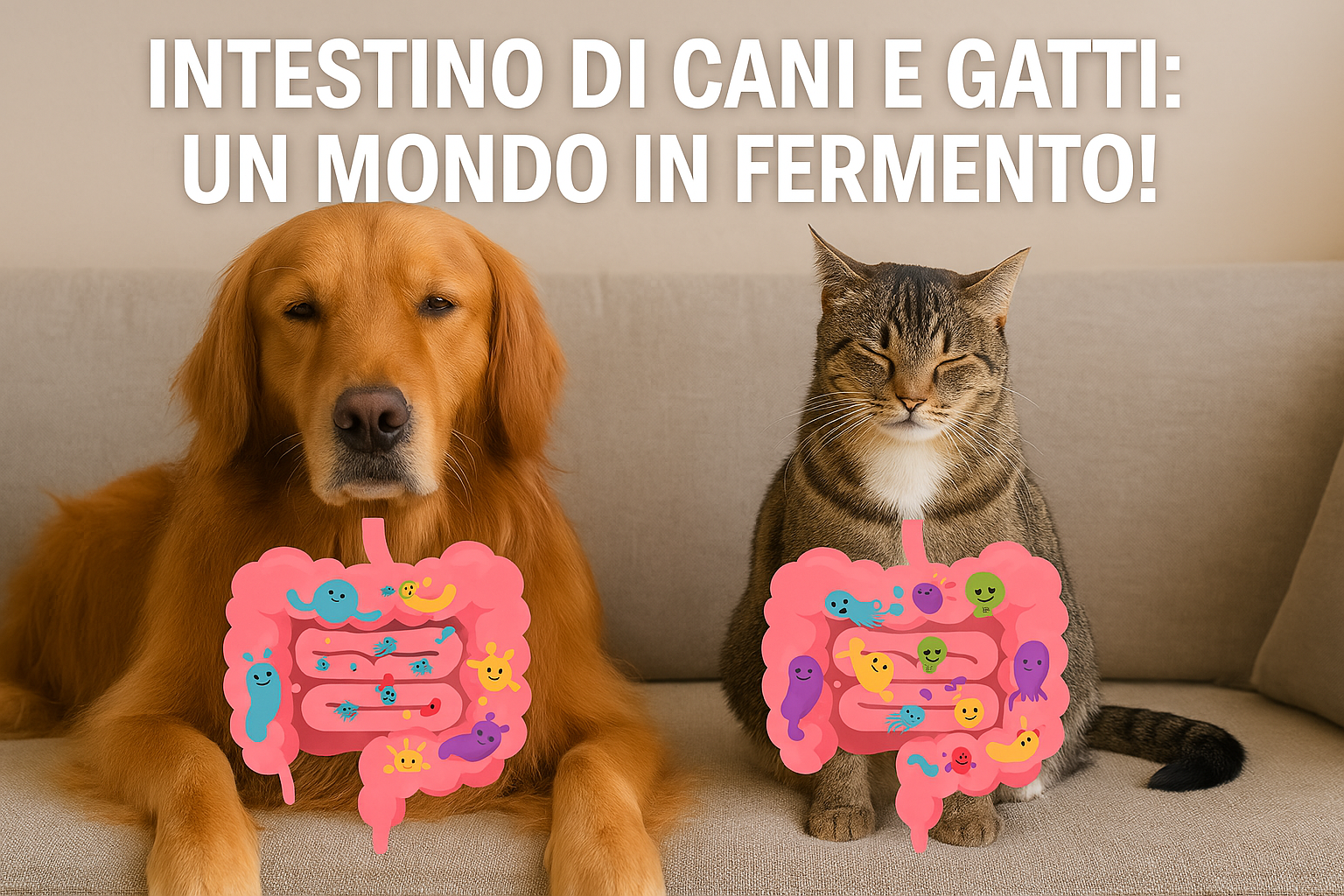 Intestino di cani e gatti: un mondo in fermento!