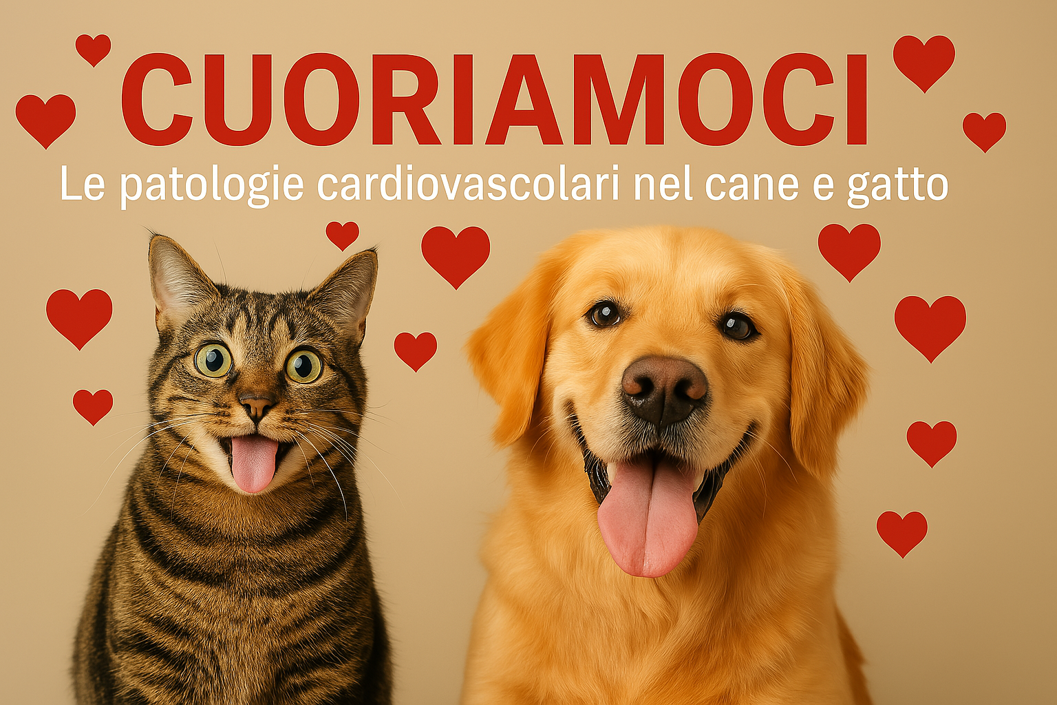 CUORIAMOCI: Le patologie cardiovascolari nel cane e gatto